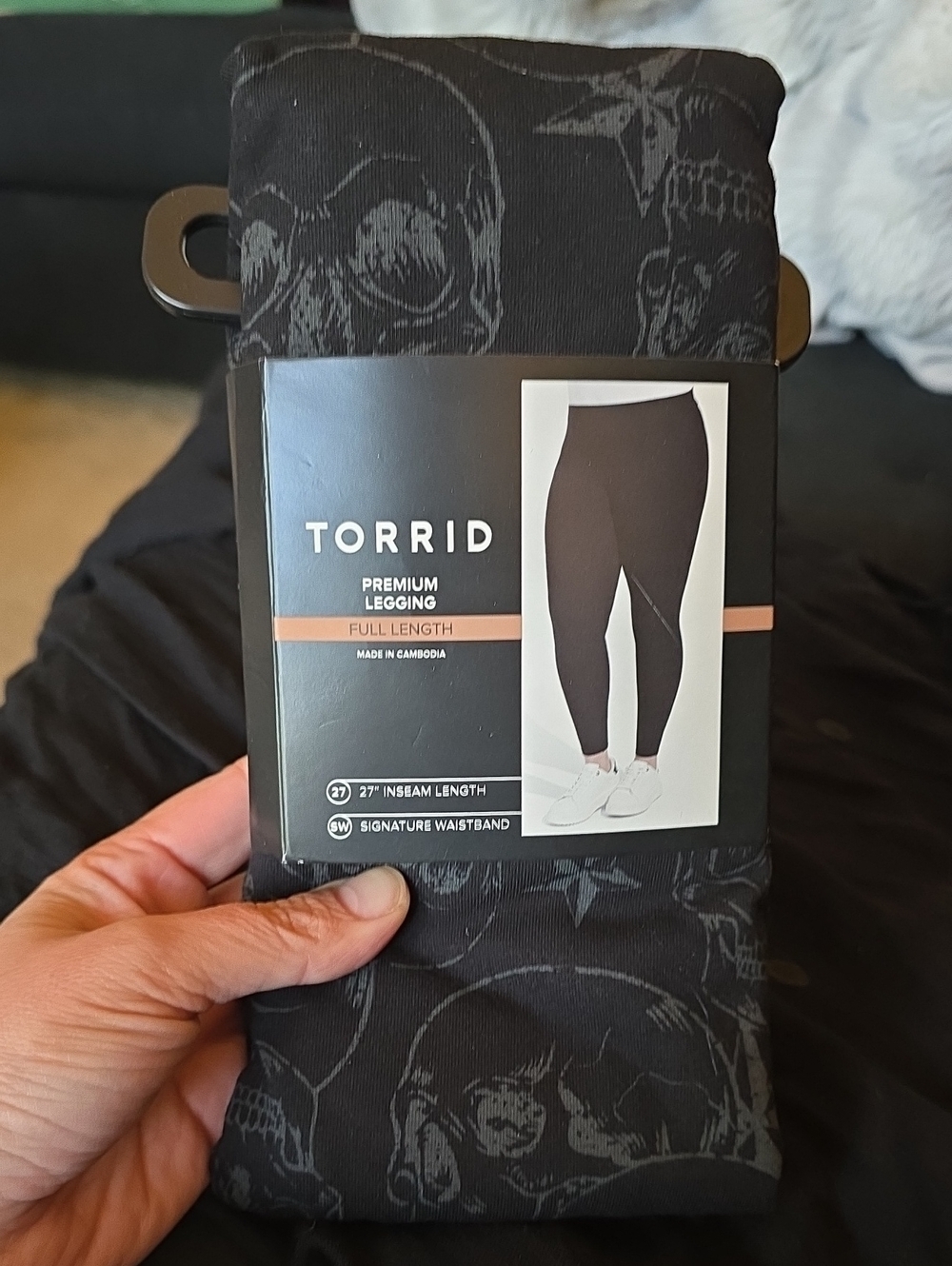 Torrid Premium Full-length Legging - Star Eyed Skulls